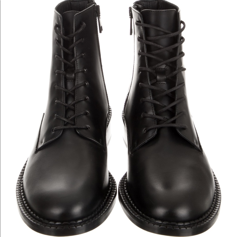 Vince Cabria Leather Ankle Boots